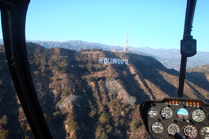 Private Helicopter Ride to Hollywood Sign - Booking Information