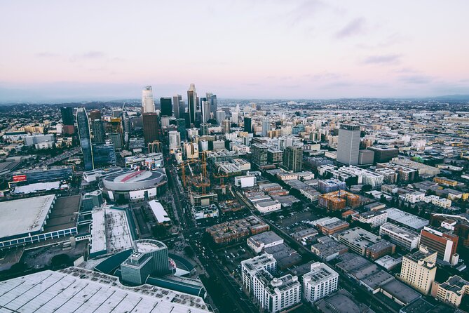 Private Helicopter Tour of Beaches & Downtown Los Angeles From Long Beach - Manhattan and Venice Beaches