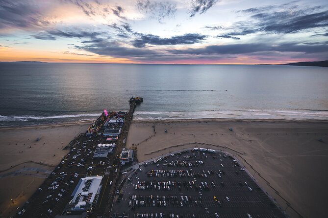 Private Helicopter Tour of Beaches & Downtown Los Angeles From Long Beach - Santa Monica Pier
