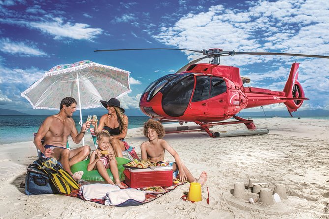 Private Helicopter Tour: Reef Island Snorkeling and Gourmet Picnic Lunch - Gourmet Picnic Lunch