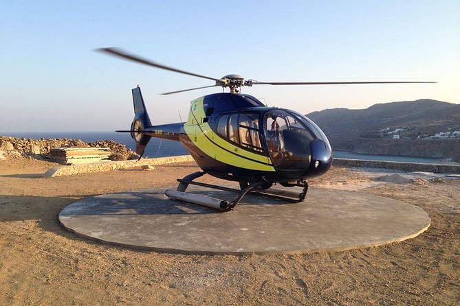 Private Helicopter Transfer From Athens to Antiparos - Meeting and Pickup
