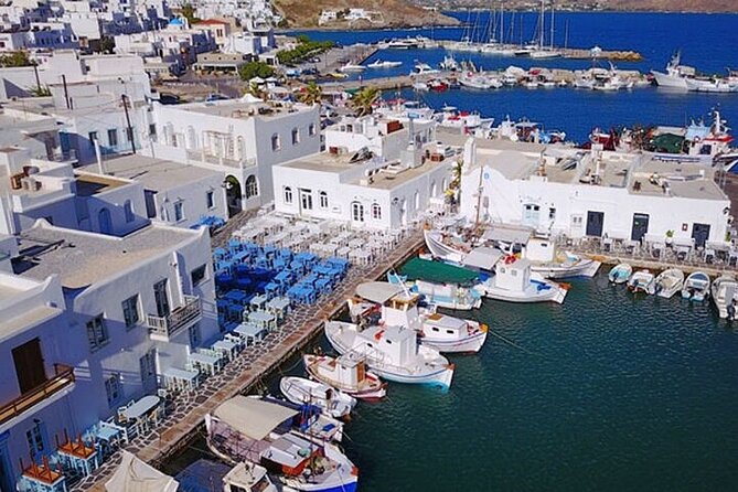 Private Helicopter Transfer From Milos to Paros - Package Inclusions