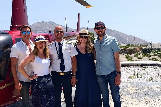 Private Helicopter Transfer From Mykonos to Amanzoe - Meeting and Pickup