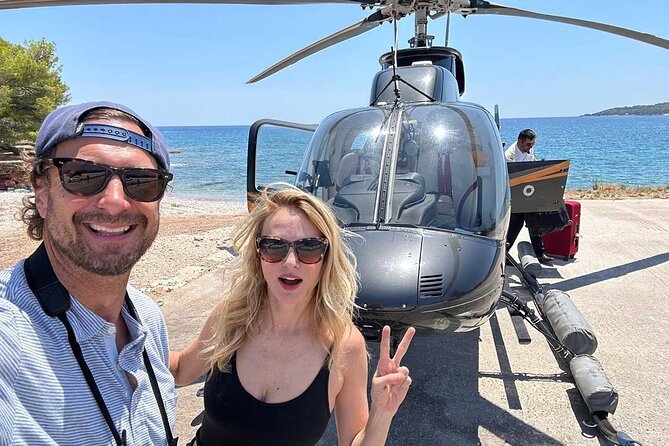 Private Helicopter Transfer From Mykonos to Amanzoe - Helicopter Details