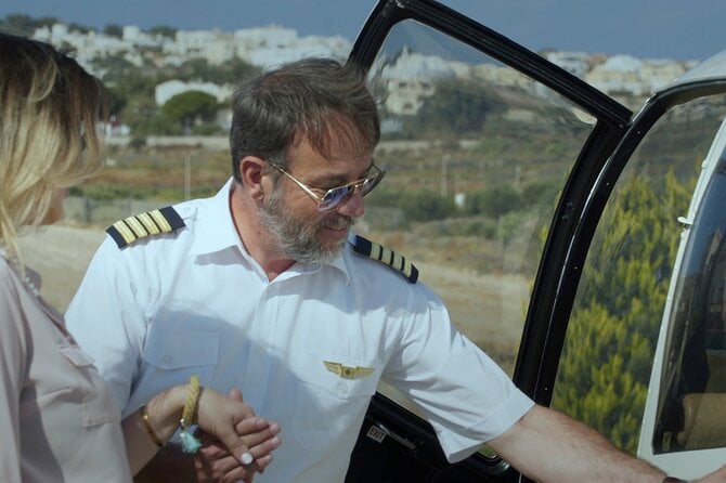 Private Helicopter Transfer From Mykonos to Santorini - Pricing and Non-refundable Policy