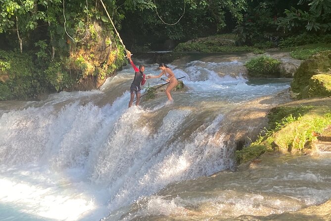 Private Horseback Ride, Swim in Blue Hole and Secret Falls - Local Cuisine and Beverages Offered
