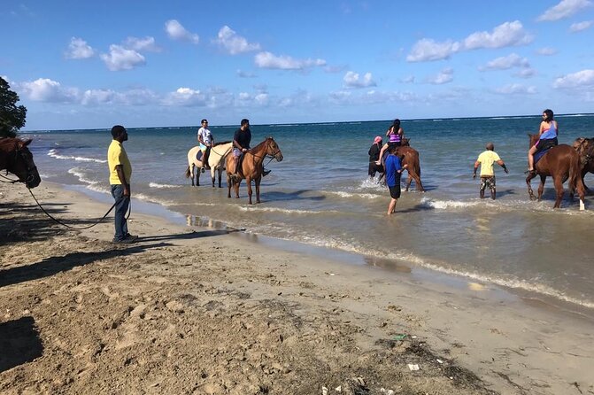Private Horseback Riding in the Ocean & Blue Hole From Ochi Rios - Horseback Riding in the Ocean