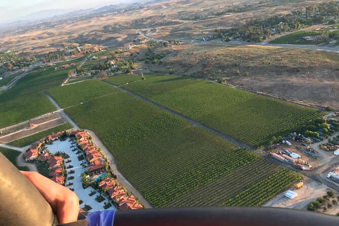 Private Hot Air Balloon Ride of Temecula Valley - Meeting and End Points