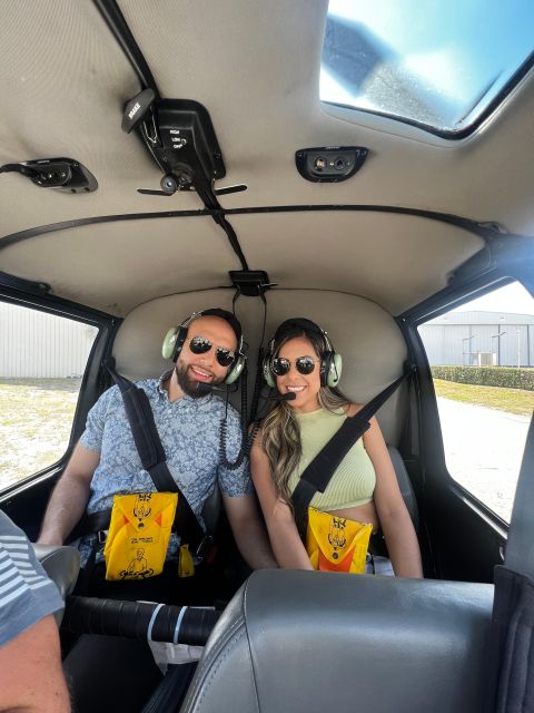 Private HOUR Helicopter Lauderdale -Everglades -Miami Beach - Key Points