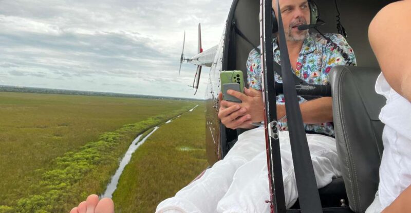 Private HOUR Helicopter Lauderdale -Everglades -Miami Beach - Itinerary Highlights