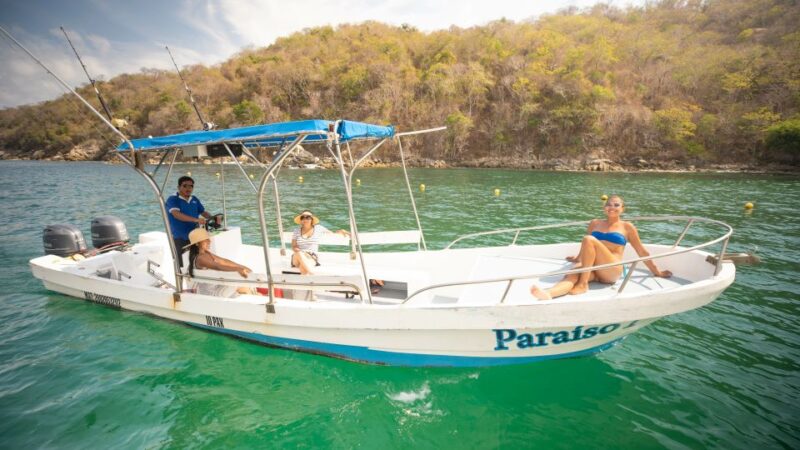 Private Huatulco 5 or 7 Bays Boat Trip - Key Points