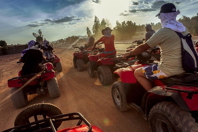 Private Hurghada Quad Bikes Desert Safari With Camel Ride - Included Activities