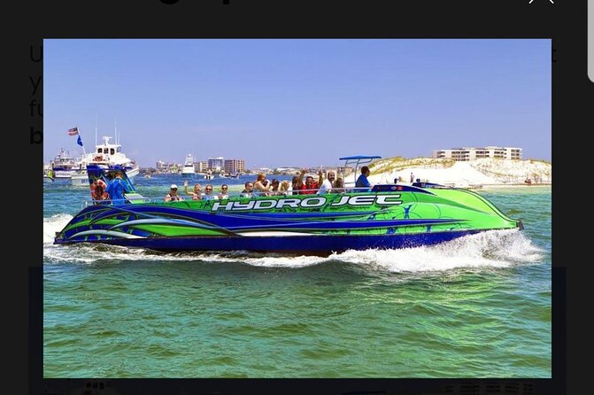 Private Hydrojet Tour in Destin - Unique Hydrojet Experience