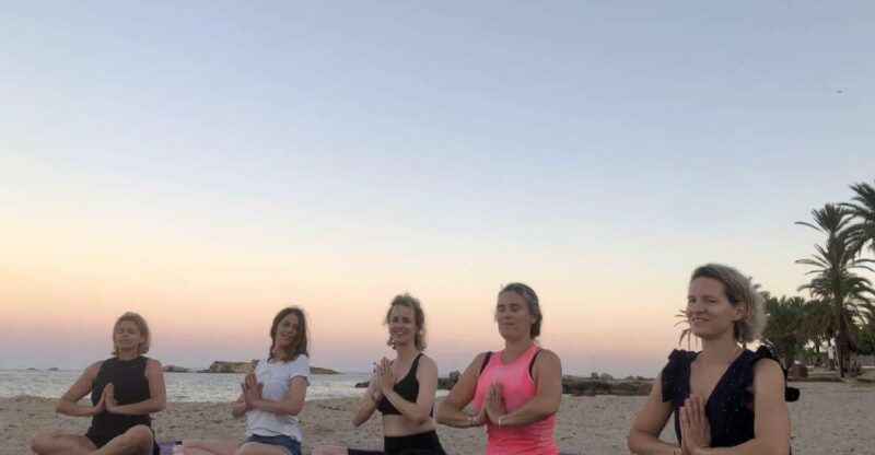 Private Ibiza Beach Yoga Class With Friends - The Meditation Journey
