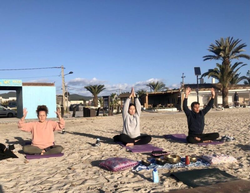 Private Ibiza Beach Yoga Class With Friends - Booking and Cancellation Policy