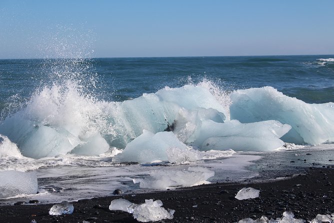 Private Jeep Tour From Höfn | Jökulsárlón, Diamond Beach & Secret Glacier - Visit Diamond Beach and Glaciers