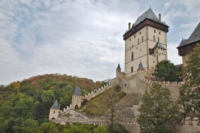 Private Karlstejn Castle Tour From Prague With Glassworks & Lunch - Meeting and Pickup