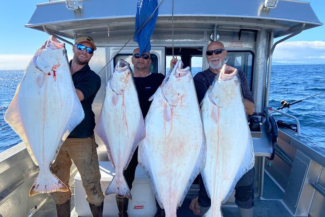 Private Ketchikan Halibut and Salmon Fishing Charter - Variety of Catches and Fishing Grounds