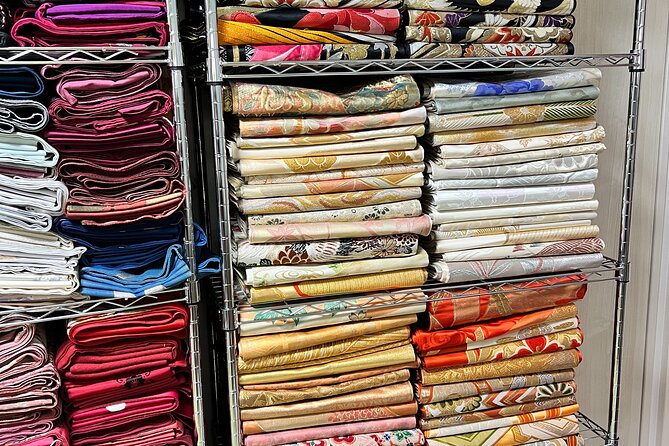 Private Kimono Belt Making Class in Koto City - Class Policies