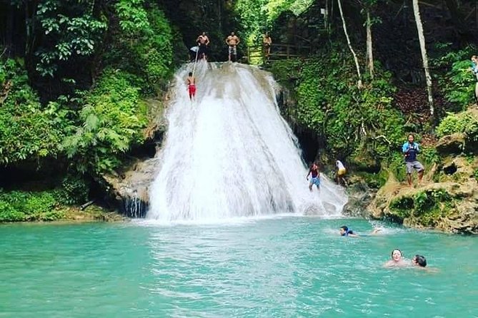 Private Konoko Falls and Blue Hole Combo Tour From Ocho Rios - Exploring Konoko Falls