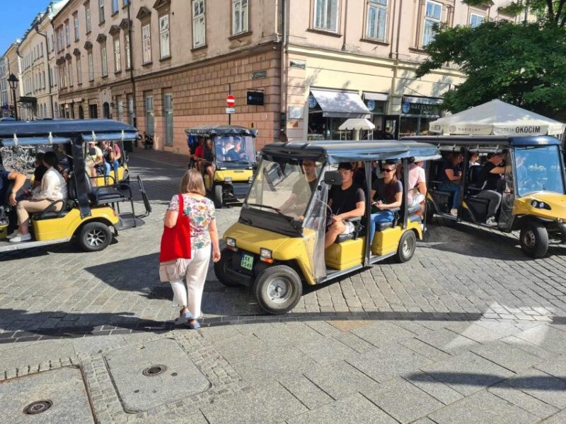 Private Krakow Old Town Golf Cart Tour With Audio-Guide - Tour Experience