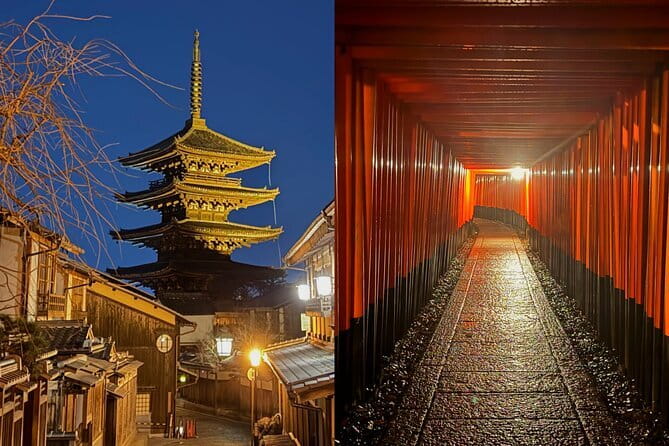 Private Kyoto Night Tour: Historic Walk at Gion and Fushimi - Key Points
