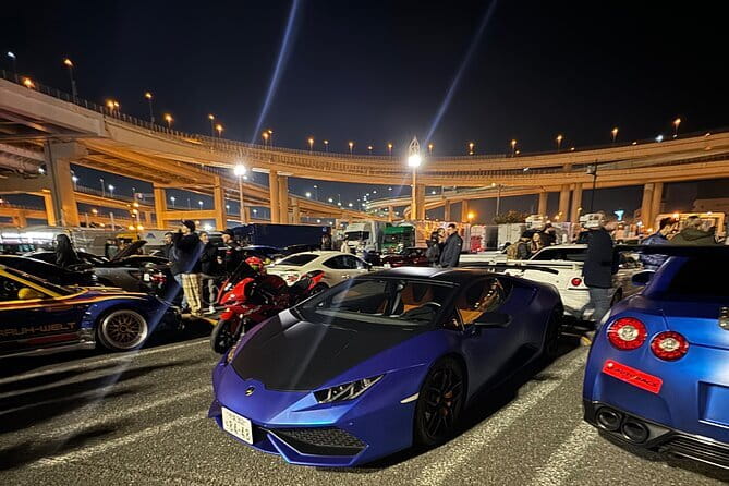 Private Lamborghini Tour in Tokyo,Daikoku PA JDM - Booking Information
