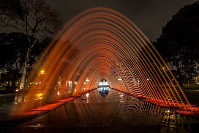 Private Lima Night Tour Including Magic Water Circuit - Plaza San Martin