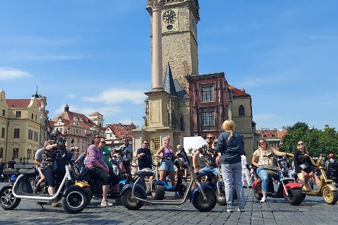 Private Live-Guided E-Scooter TOURS Around Prague - Exploring Pragues Landmarks
