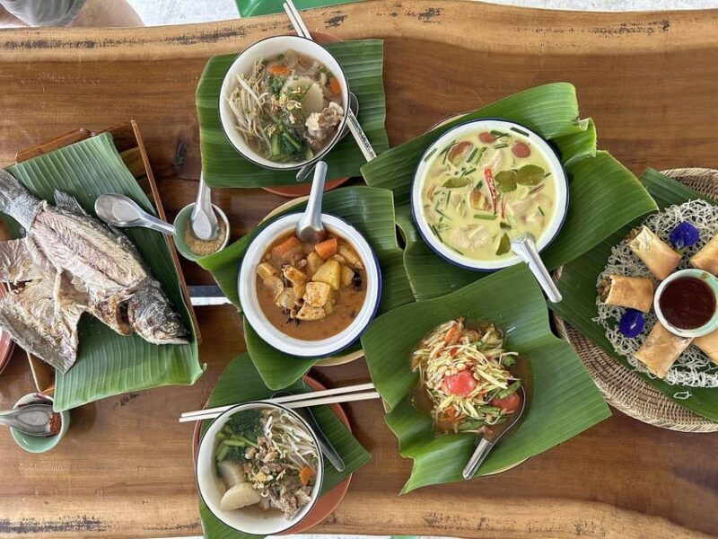 Private Local Style Cooking Class With Charcoal Stove - Guided Market Tour Experience
