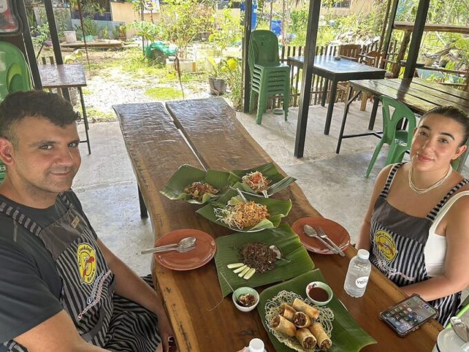 Private Local Style Cooking Class With Charcoal Stove - Local Garden Setting and Interactions