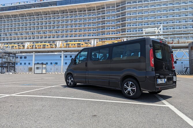 Private LUX Transfer From CIVITAVECCHIA Port to Rome or FCO - Inclusions