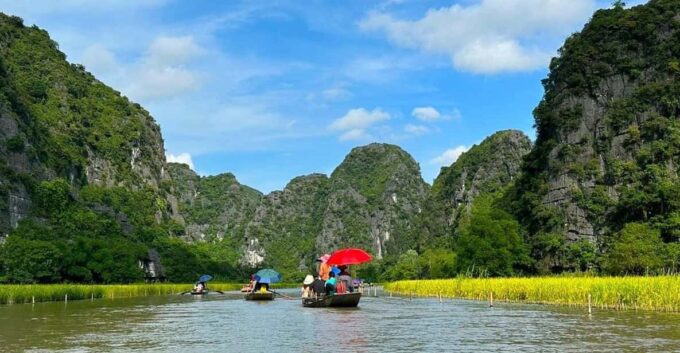 Private Luxury 1 Day Trip: Hoa Lu, Tam Coc, Mua Cave, Biking - Ripe Rice Season