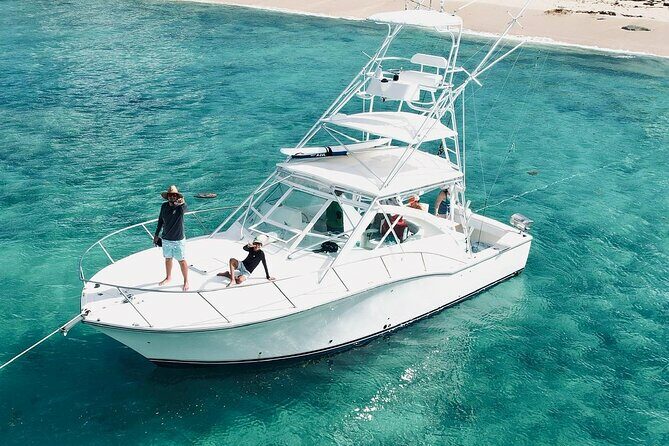 Private Luxury 36' Yacht from Fajardo to Icacos or Palomino - Key Points