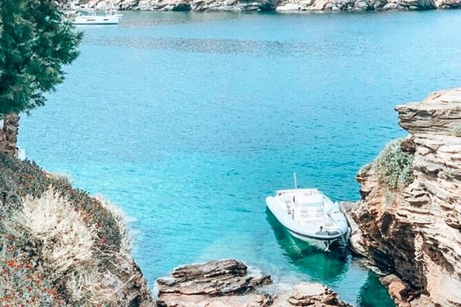 Private Luxury Boat Half Day Tour Paros Antiparos and Blue Lagoon - Pickup Information
