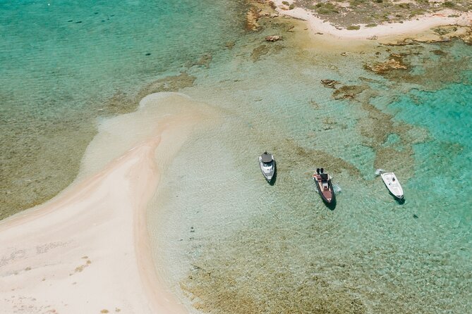 Private Luxury Boat Half Day Tour Paros Antiparos and Blue Lagoon - Exploring Paros and Antiparos