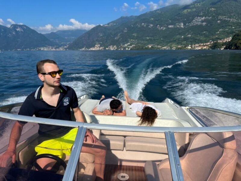 Private Luxury Boat Tour of Lake Como With Stops & Drinks - Included Amenities