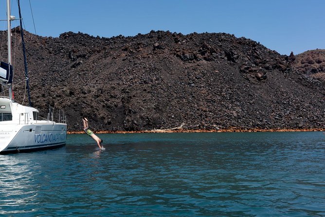 Private Luxury Caldera Cruise With a Rich BBQ Meal and Open Bar! - Accessibility and Participation Details