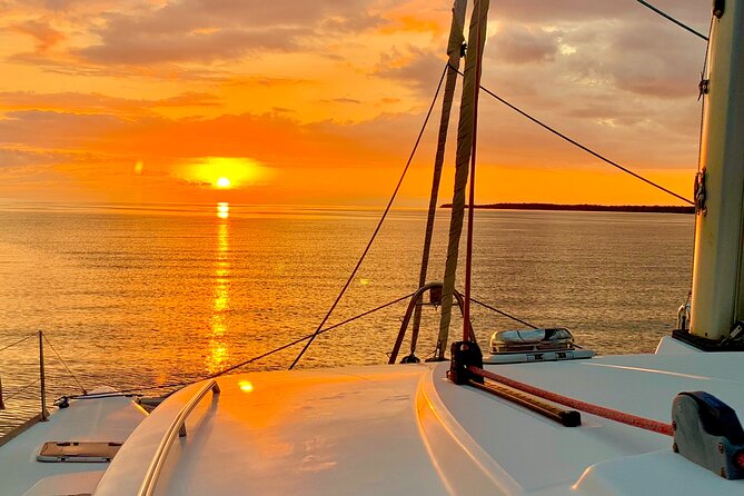 Private Luxury Catamaran Sunset Sails - Inclusions and Meeting Details