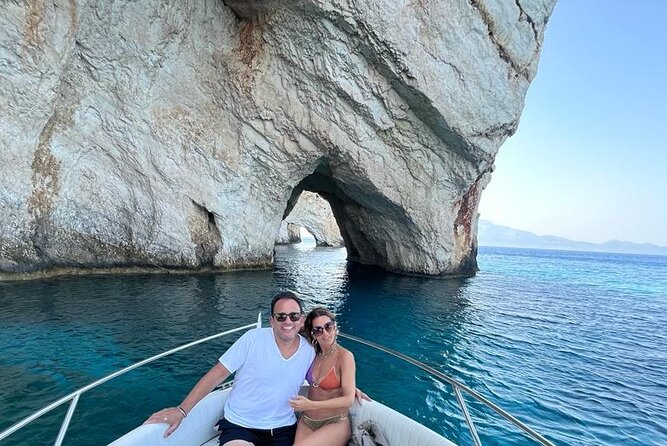 Private Luxury Sunset Cruise Blue Caves Champagne Included 5pax - Navigating to the Meeting Point