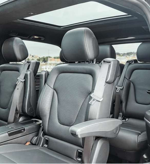 Private Luxury Transfers ZRH to Zurich City in V Class - Included Features
