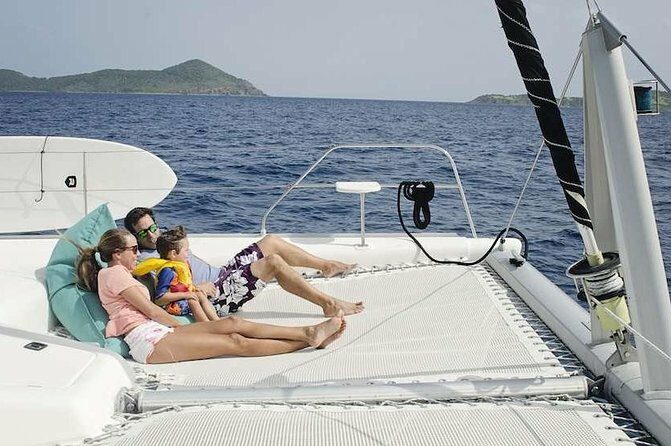Private, Luxury Virgin Islands Sunset and Champagne Cruise for Twelve Guests - Cruising Around St. Thomas and Nearby Islands