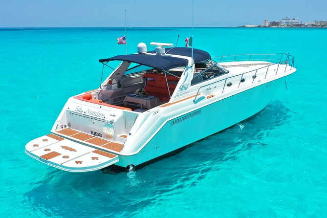Private Luxury Yacht 55FT Rental in Cancun - Snorkeling and Water Activities