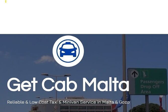 Private Malta Airport Taxi to Sliema/St Julians/Gzira or Valletta - Service Highlights