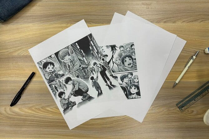 Private Manga Workshop in Tokyo - Schedule