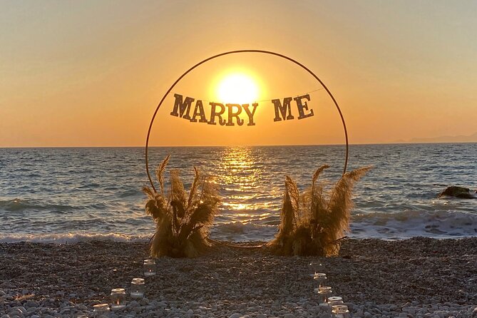 Private Marriage Proposals - Booking Process and Policies