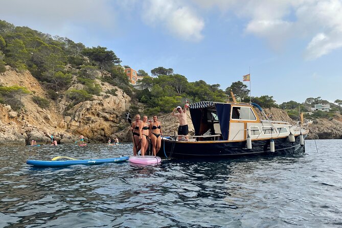 Private Mediterranean Classic Boat With Paddle Boards+Snorkelling - Key Points