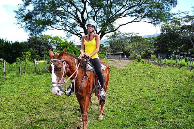 Private Mega Combo Adventure Tour Canopy Horseback Ride Water Slide and Natural Hot Springs - Key Points