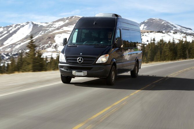 Private Mercedes Sprinter Van - Summit County to Denver International Airport - Key Points