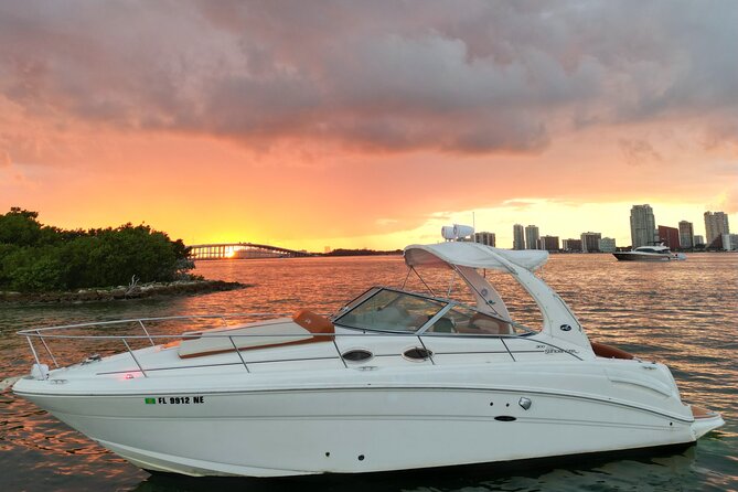 Private Miami Boat Tours With a Captain in a 33' Sundancer - Frequently Asked Questions